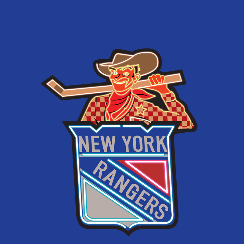 New York Rangers Entertainment logo DIY iron on transfer (heat transfer)